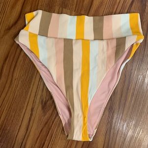 Aerie High Cut Cheeky Bimini BOTTOM